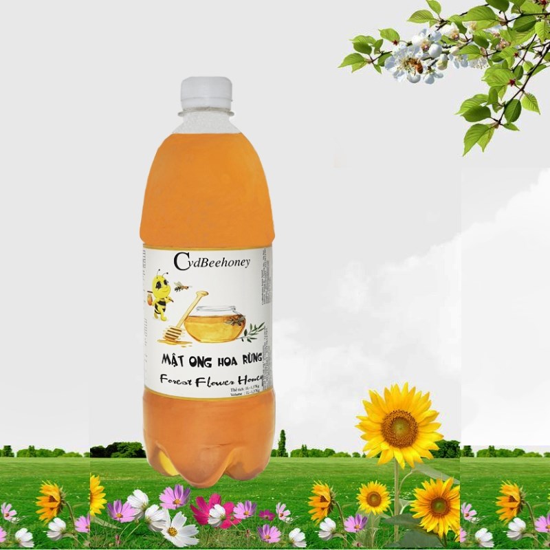 CvdBeehoney Mật ong hoa rừng 430ml/500ml/1 Lít