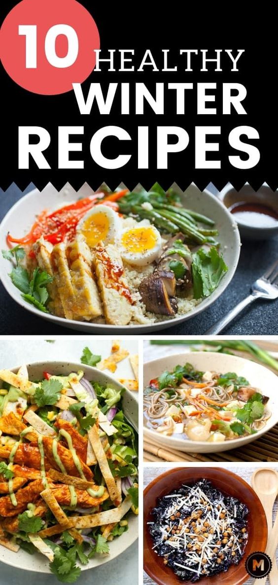 Check out these top 10 Favorite Healthy Winter Recipes! Find clean, easy recipes for breakfast, lunch and dinner - even vegetarian and low carb meals. Plus learn some tips for weight loss in winter, and staying healthy. These simple recipes are great if you're on a budget and for meal prep ideas too. #easyrecipes #wintercooking #healthyrecipes #vegetarian #forweightloss #dinnerrecipes #breakfast #cleaneating #lowcarb