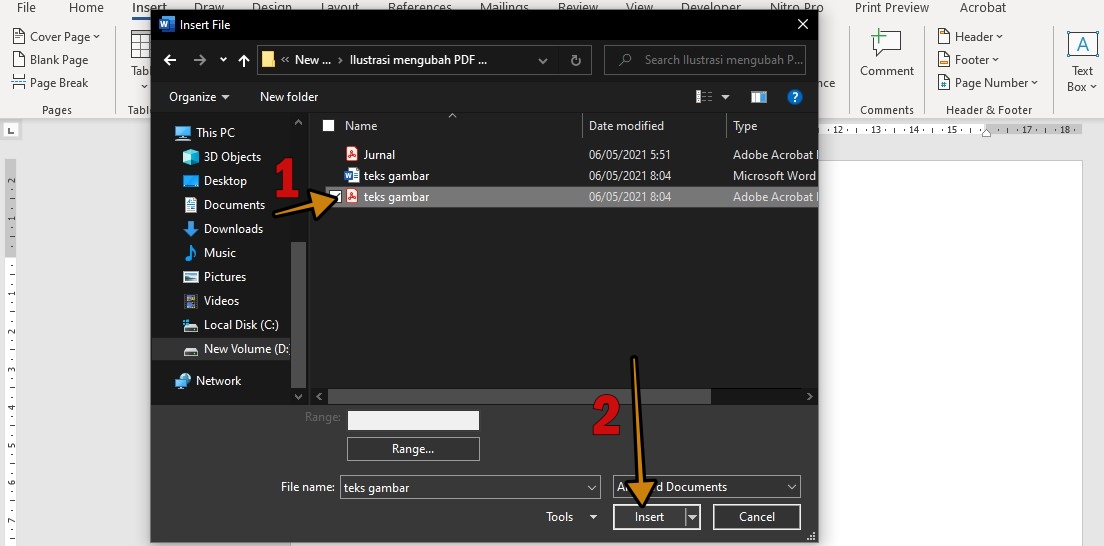 Cara Mengubah Teks Gambar ke Word Dengan Rapih - CERITA DARI DEKER