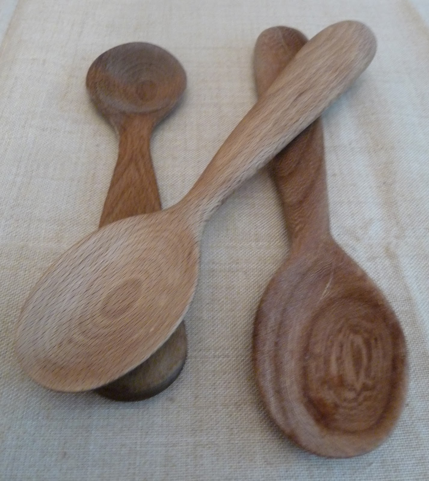 Steve's Spoons Sauce Spoons in Beech and Elm