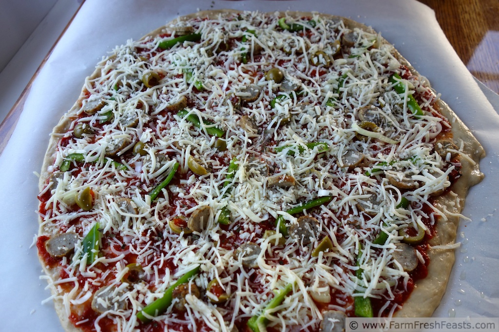 Farm Fresh Feasts Triple Green (Pepper, Olive, and Onion) and Sausage