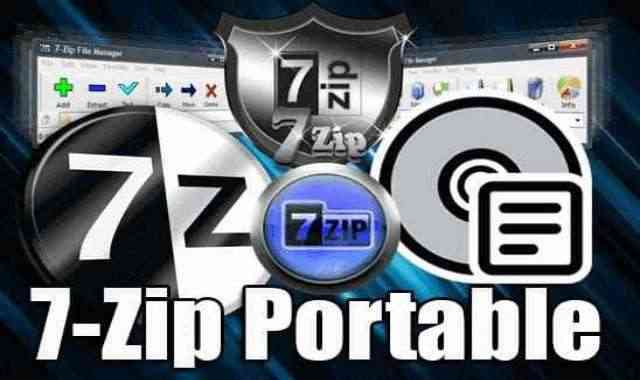 تحميل برنامج 7Zip Portable عملاق ضغط وفك ضغط الملفات نسخة محمولة للنواتين