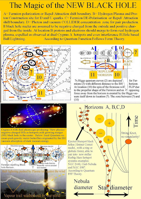 The Magic of the New Electric Dark Matter Black Hole.