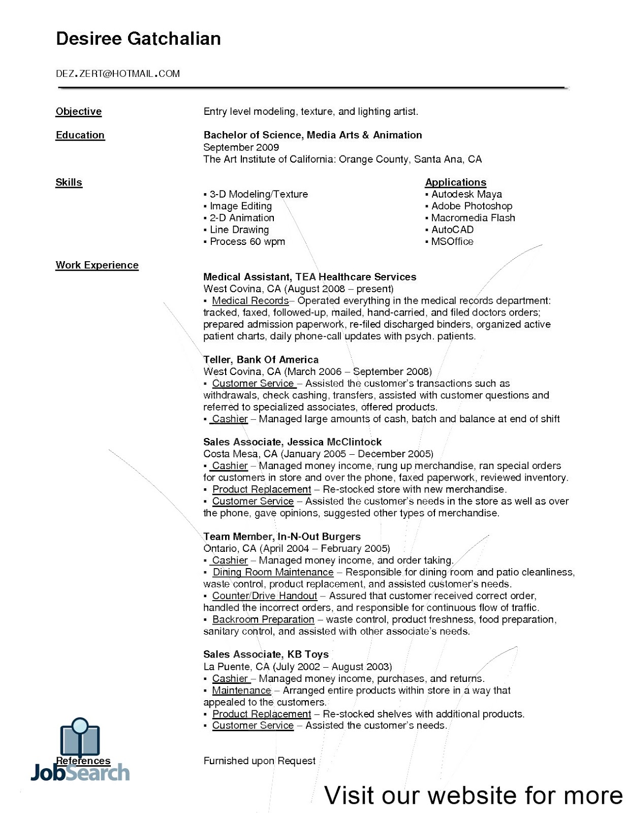 bank resume template bank resume template download Bank Resume Template 2020 bank resume template for freshers bank teller resume template