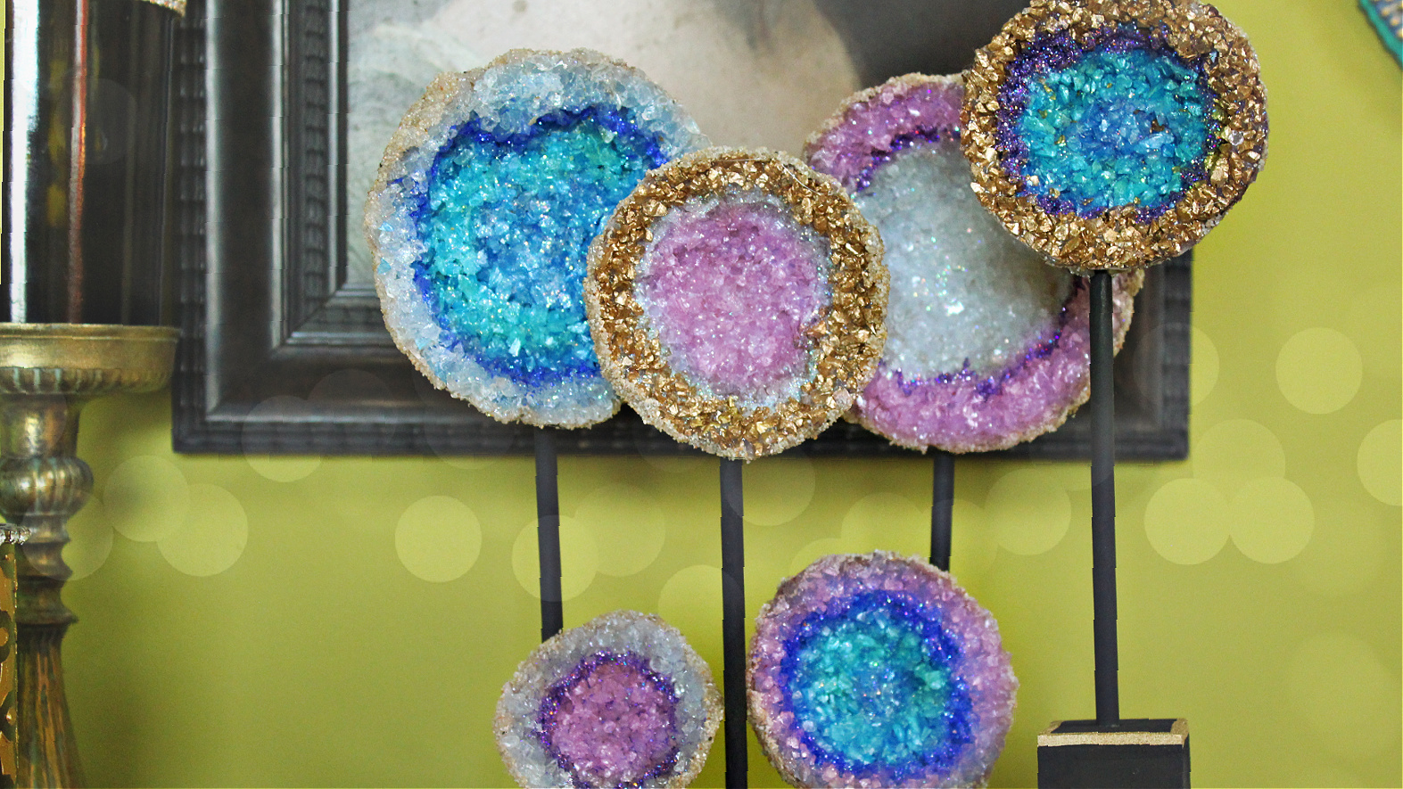 Mark Montano Hot Glue Geodes