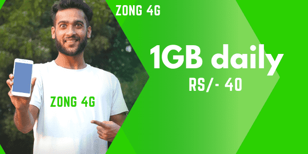 ZONG Daily Internet Package Code