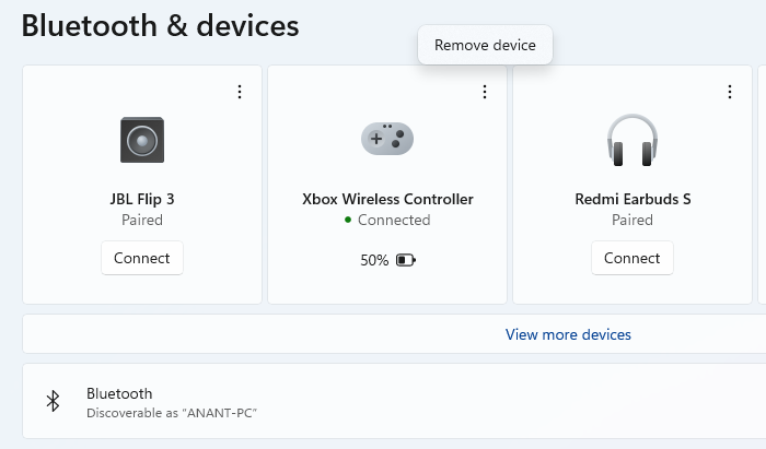 Xbox 컨트롤러 다시 연결