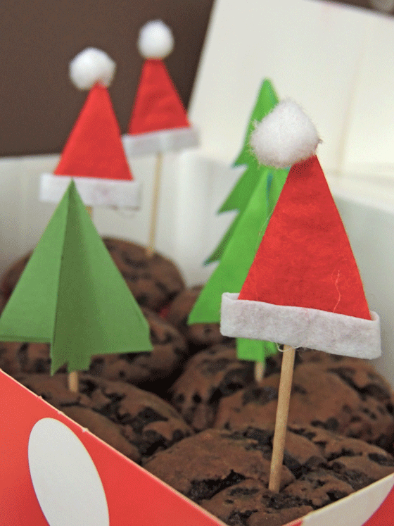 Hohoho ... jetzt kommt der Weihnachtsmann ... mit super schokoladigen ...