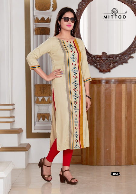 Mittoo Palak vol 17 Casual wear kurti