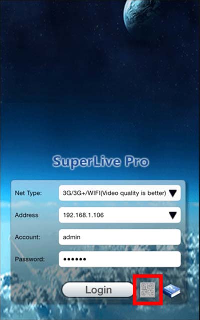 superlivepro setup phone