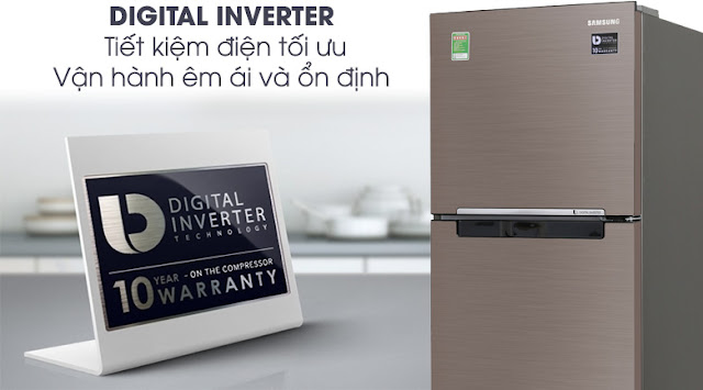 Tủ lạnh Samsung Inverter 208 lít RT20HAR8DDX/SV 