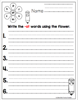 CVC Worksheets ~ Preschool Printables