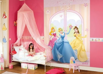 kamar barbie,kamar anak barbie,kamar barbie pink