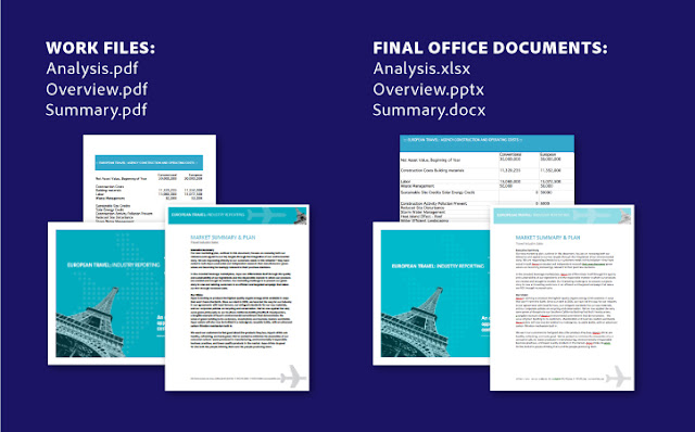 Xuất PDF sang các định dạng Microsoft Office