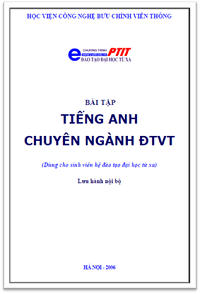 Bài Tập Tiếng Anh Chuyên Ngành Điện Từ Viễn Thông - Nguyễn Quỳnh Giao