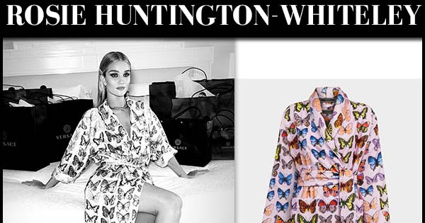 butterfly robe versace