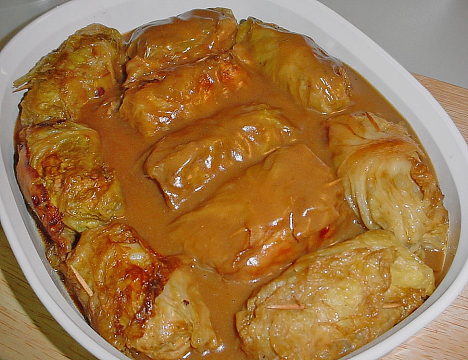 Rezeptwelt: Omas Kohlrouladen Rezeptwelt: Omas Kohlrouladen