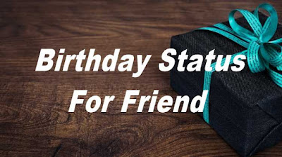 Birthday Status For Friend