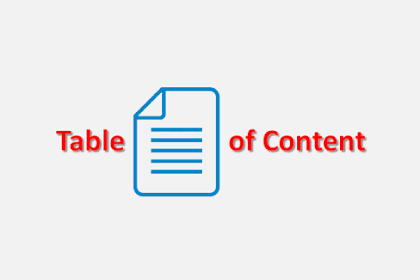 Cara Membuat Daftar Isi di Postingan Blog - Table of Content (TOC)