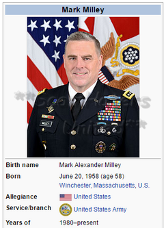 Mark A Milley Id Card