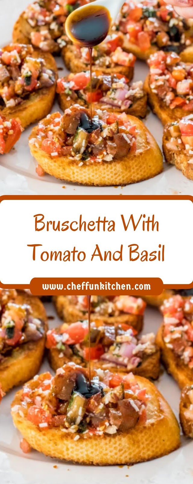Bruschetta With Tomato And Basil Bruschetta With Tomato And Basil