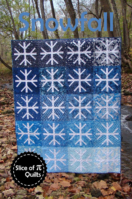 Snowfall Quilt Pattern by Slice of Pi Quilts