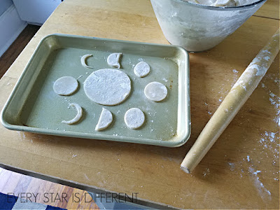 Phases of the Moon Project for Kids: The Moon Cycle Ready to Bake!