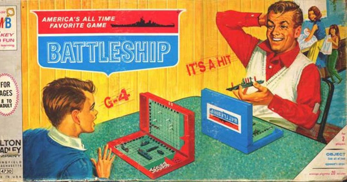Jeux classiques Hasbro Bataille Navale Avion Touché Coulé