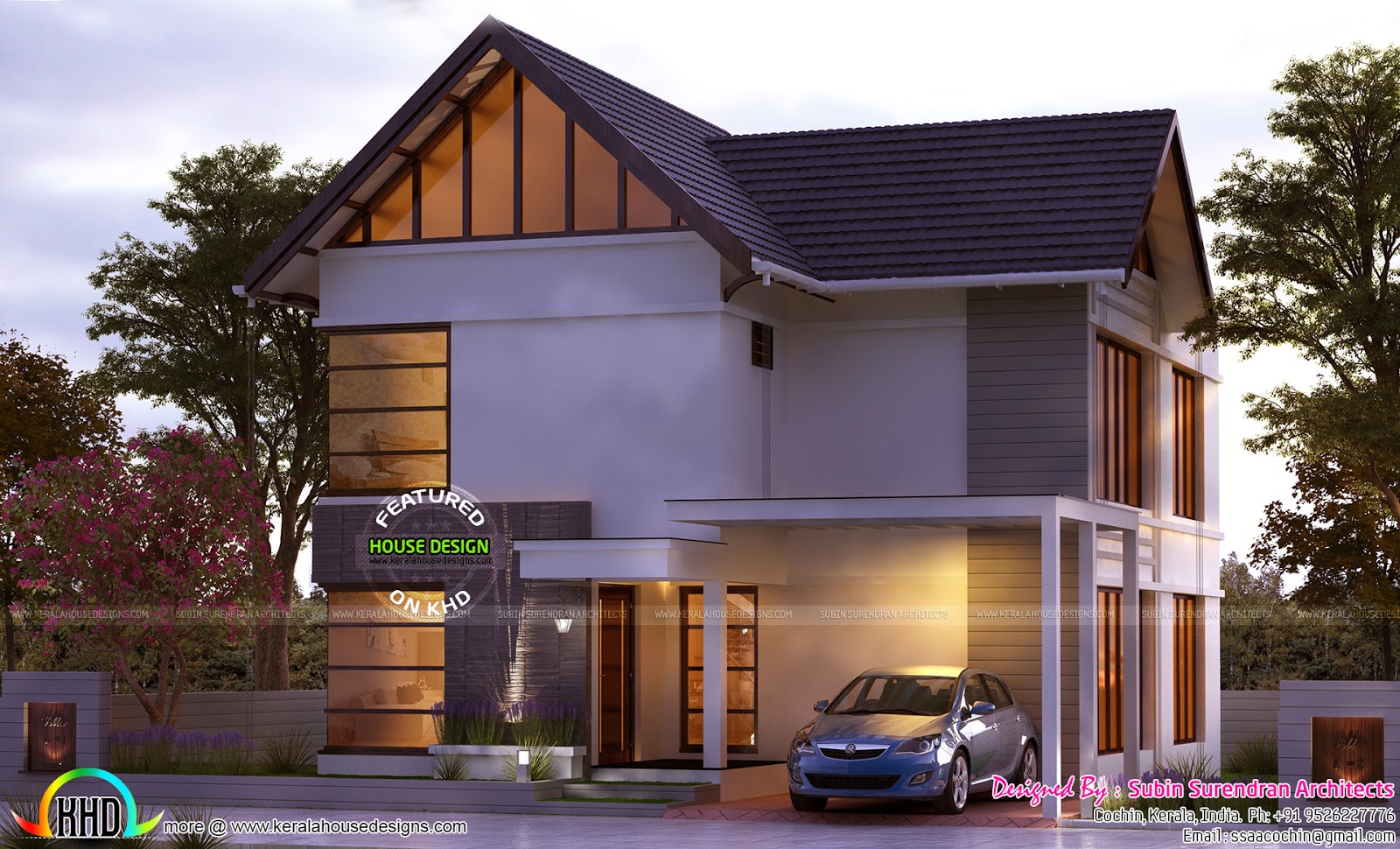 Kerala home design 1478 sq-ft - Kerala home design and floor plans