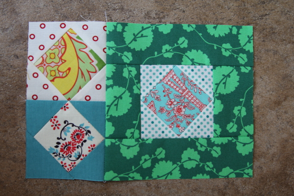 Splish Splash Stash 3 5 Square in a square Block Reinvented