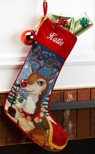 Just for Meand You: Merry Stockings Needlepoint Christmas Stockings
