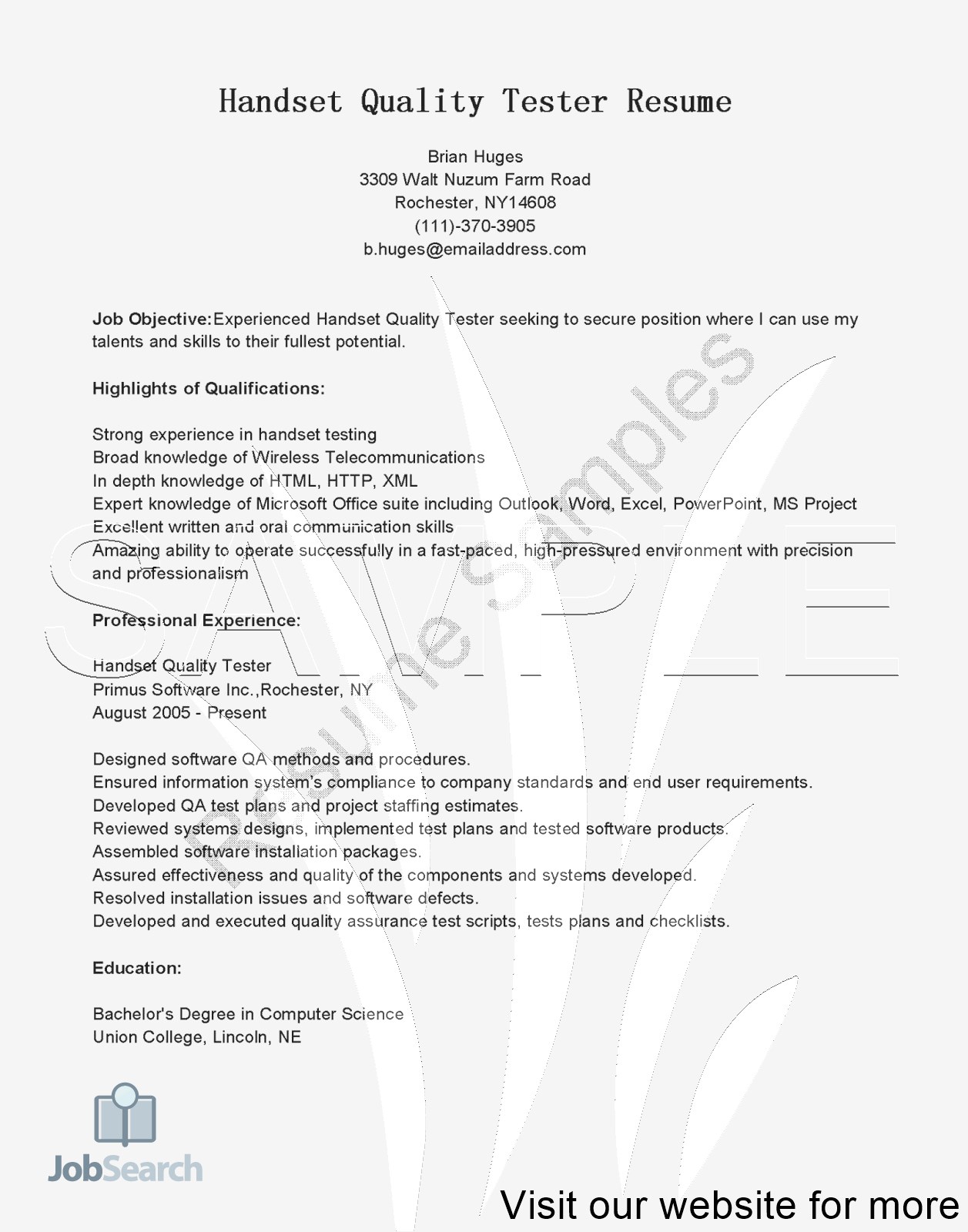 software quality assurance resume examples software quality assurance resume sample software quality assurance resume entry level
