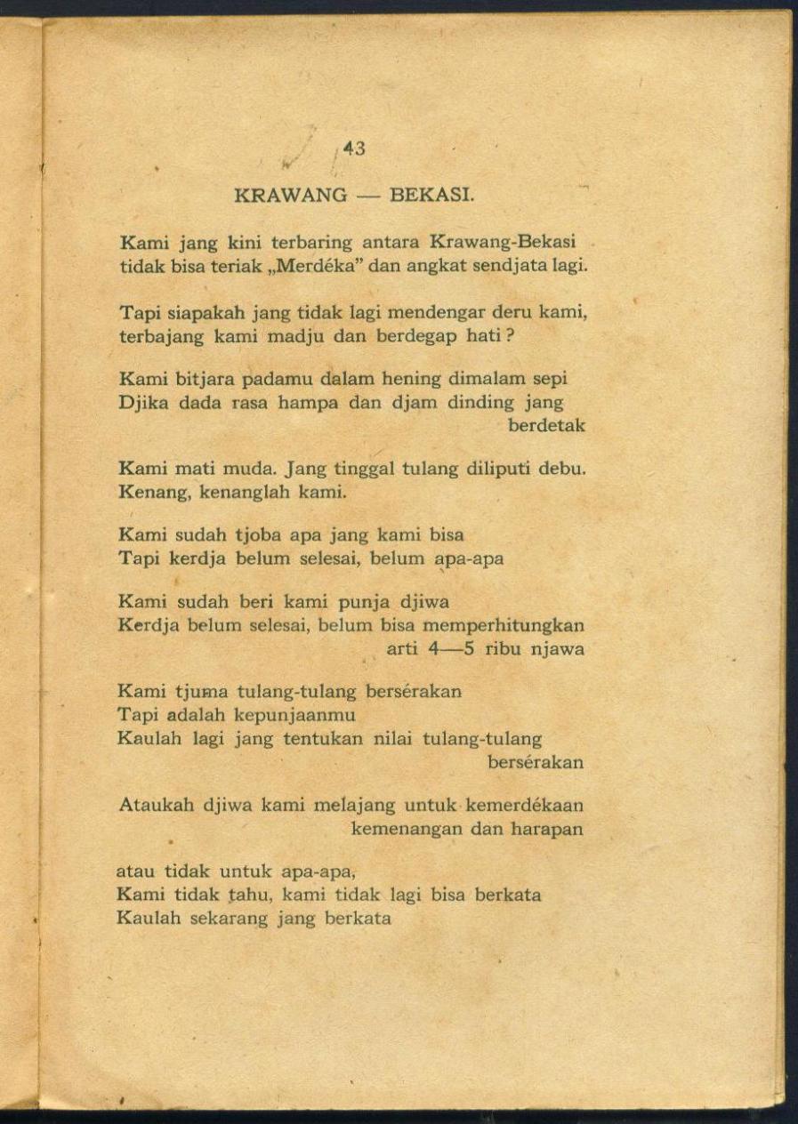 Puisi Doa Karya Chairil Anwar Homecare24
