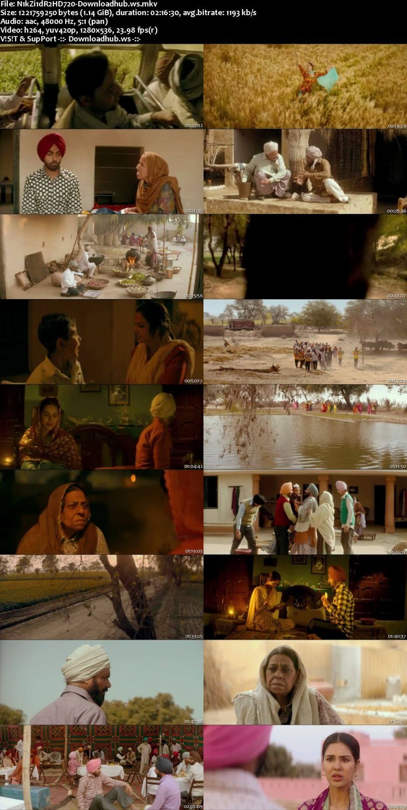 Nikka Zaildar 2 2017 Punjabi 720p HDRip