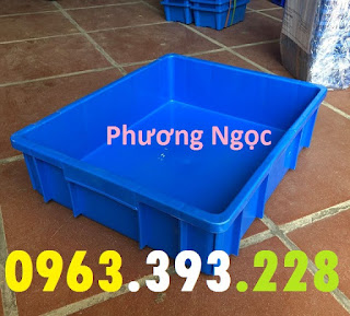 Thùng nhựa B9, khay nhựa đựng linh kiện, sóng nhựa bít B9, thùng nhựa đặc công nghiệp