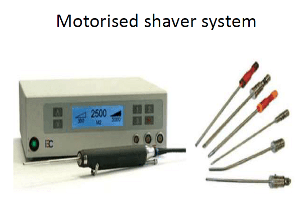 motorised shaver system