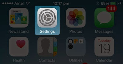 Tap-on-iPhone-settings