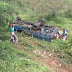 Caminhão tombou na RN-093 entre as cidades de São José do Campestre e Tangará