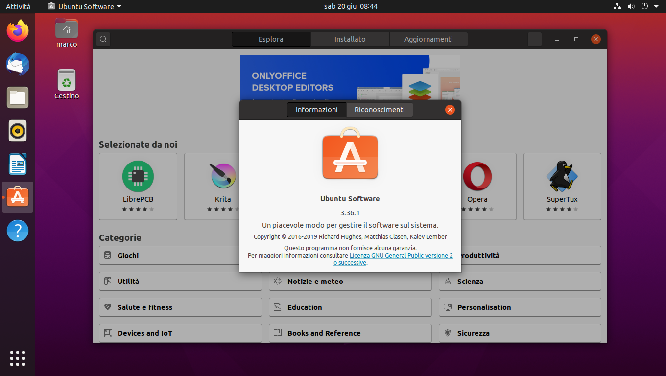 Come installare GNOME Software su Ubuntu 20.04 LTS Aggregatore GNU