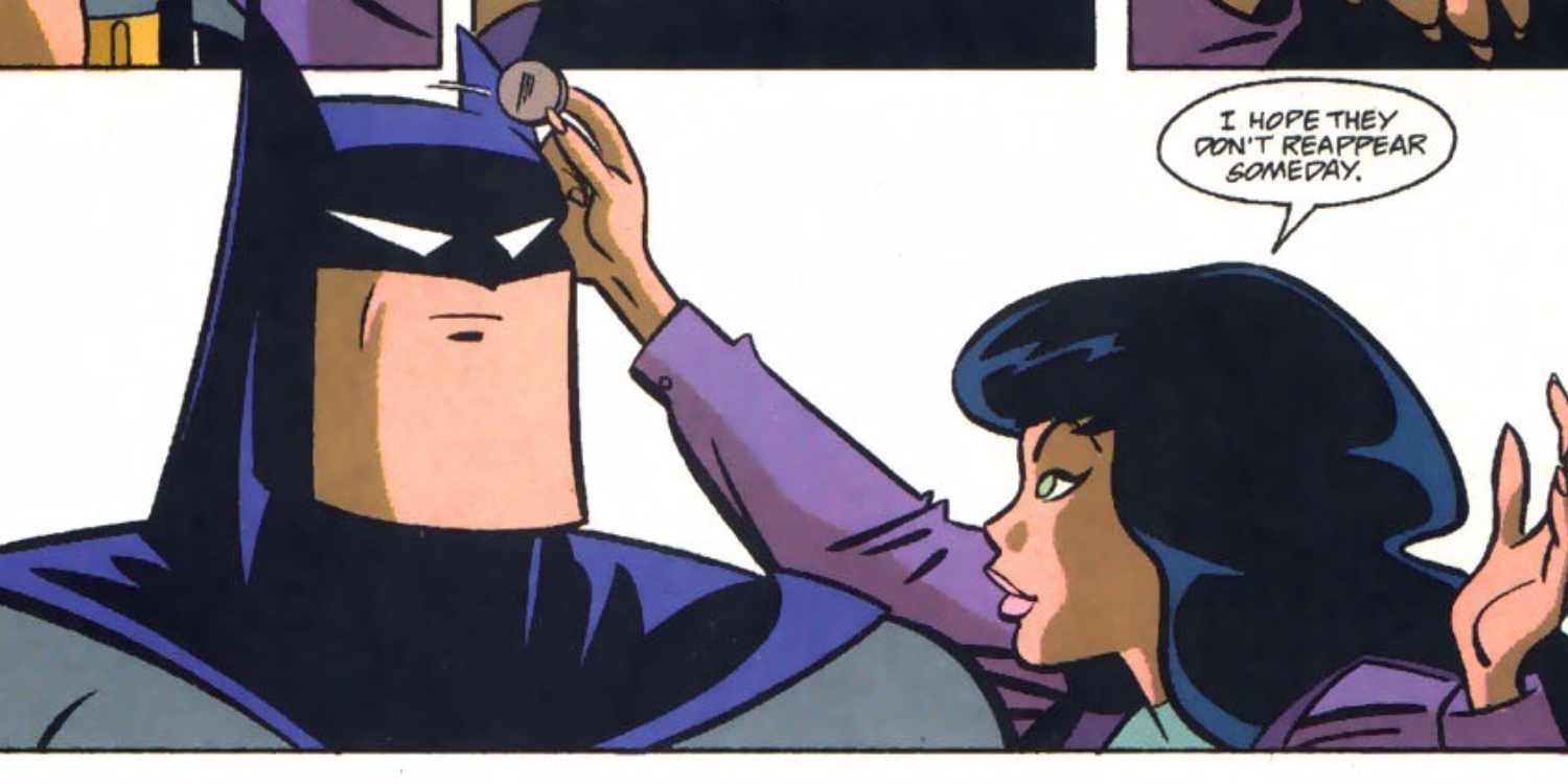 NOT BLOG X Batman The Animated Series When Batman & Zatanna Made
