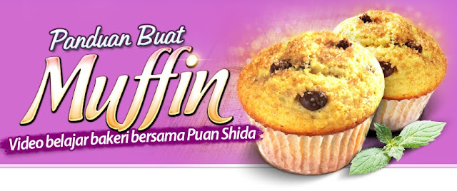 Cara Buat Muffin Yang Gebu dan Enak