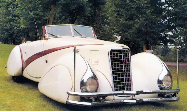 El espectacular Cadillac V16 Series 90 Hartmann Cabriolet de 1937