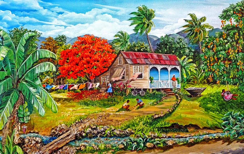 pinturas-decorativas-de-paisajes-caribeños