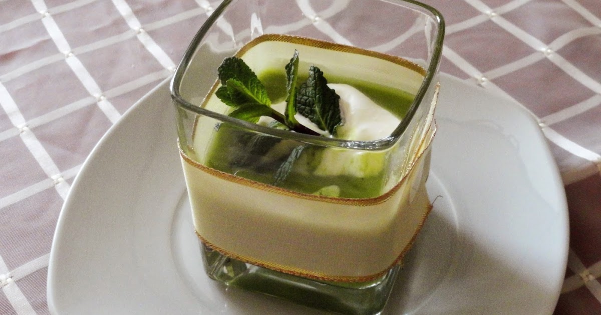 Maria kocht: Grüne Erbsensuppe mit Minze / Zöldborsó leves mentával