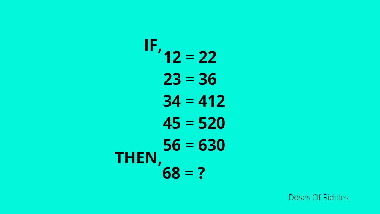Maths riddles with answers