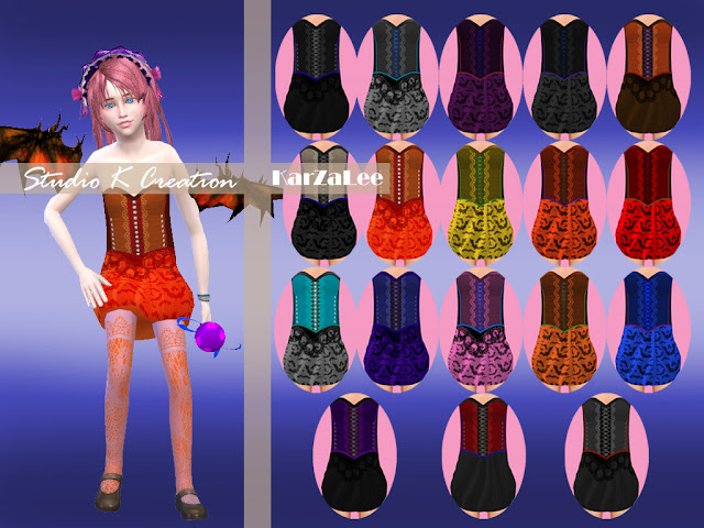 Sims 4 CC's - The Best: Halloween Costumes for Kids by Karzalee