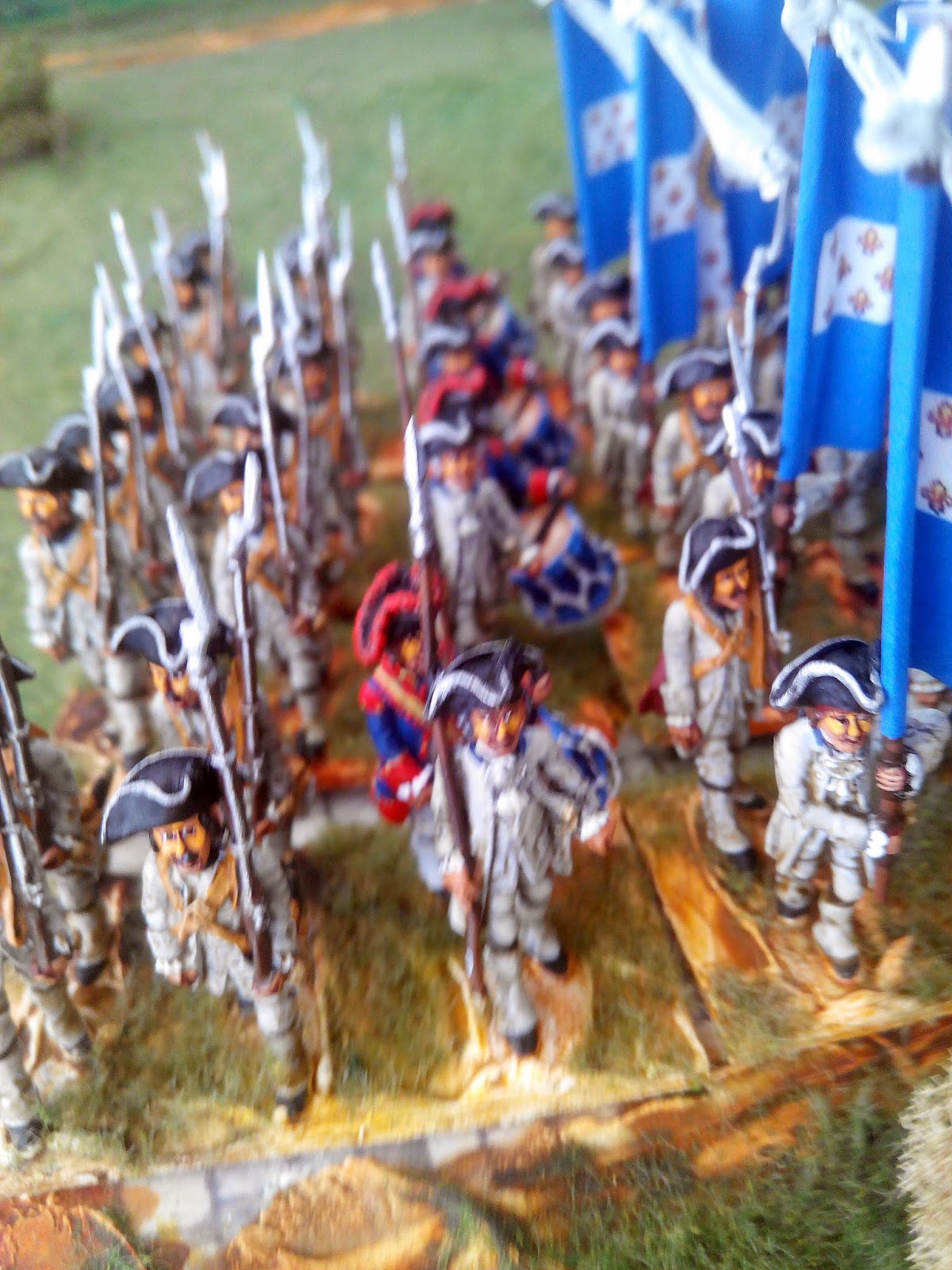 Painting Wargames Figures Grenadiers Royaux