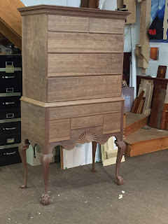 Walnut Furniture Chest of Drawers
