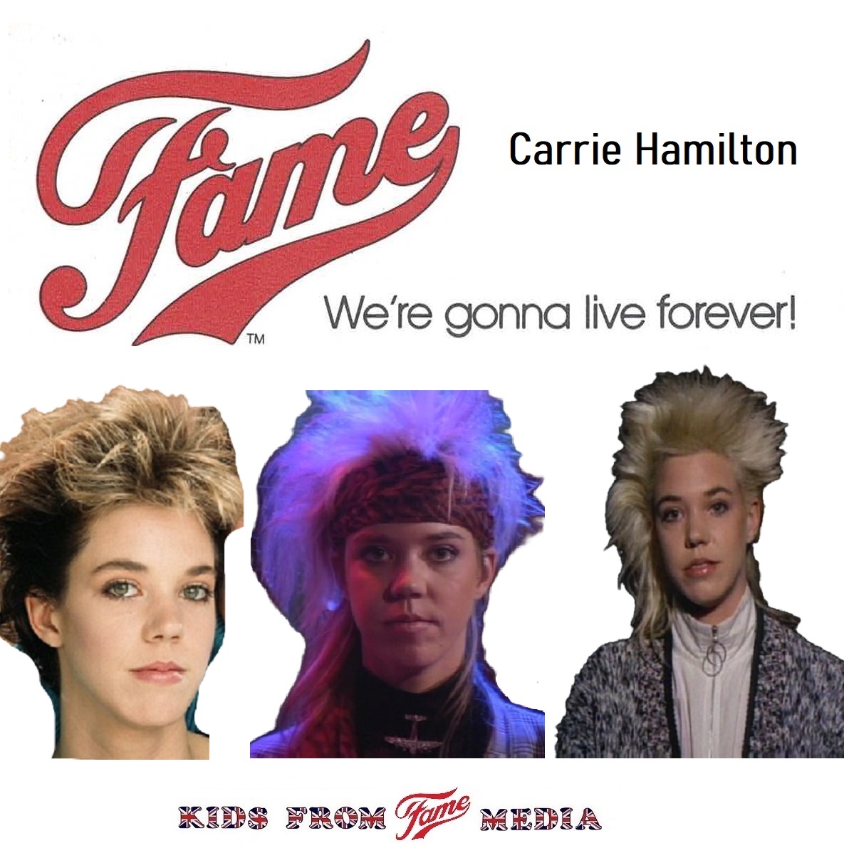 Kids From Fame Media: Carrie Hamilton - Cast member of the Month