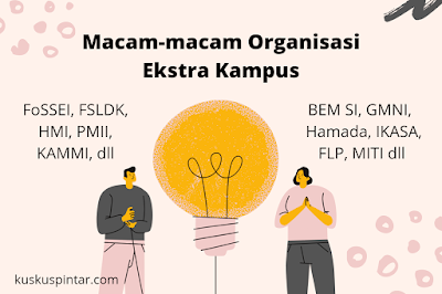 Macam-macam organisasi ekstra kampus